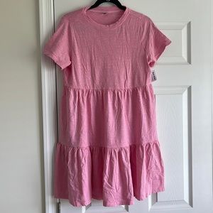 Old Navy Pink Short Sleeve Dress